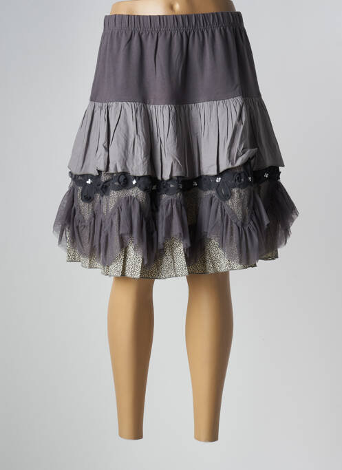 Fustă midi gri RHUM RAISIN femeie