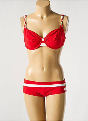 Costum de baie din două piese roșu SUNFLAIR femeie