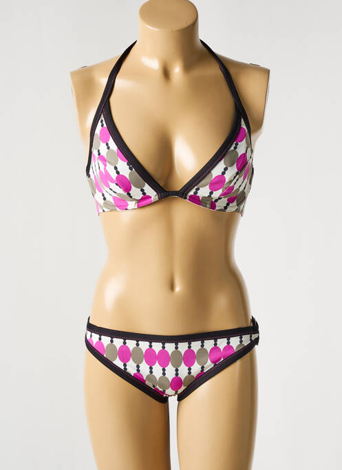 Costum de baie din două piese roz JENNA DE ROSNAY femeie