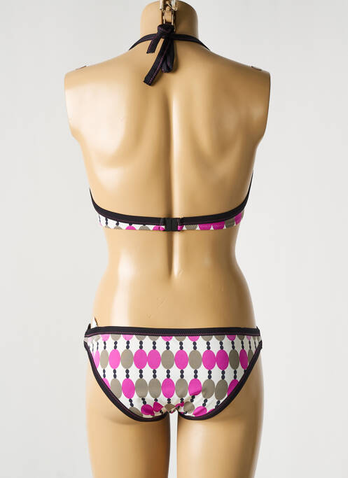 Costum de baie din două piese roz JENNA DE ROSNAY femeie