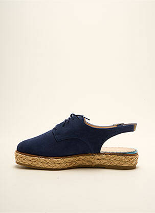 Espadrile nubuc toc plat până la 3 cm albastru MELLOW YELLOW femeie