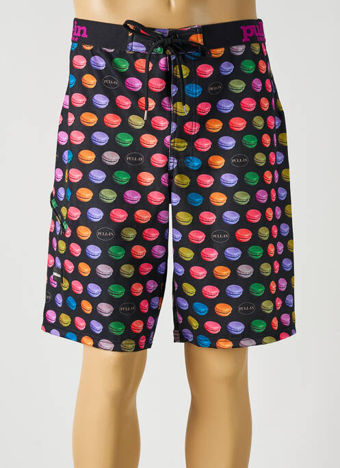 Șort de baie negru PULL IN bărbat