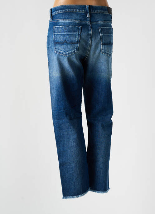 Blugi cu croială dreaptă albastru DONOVAN femeie