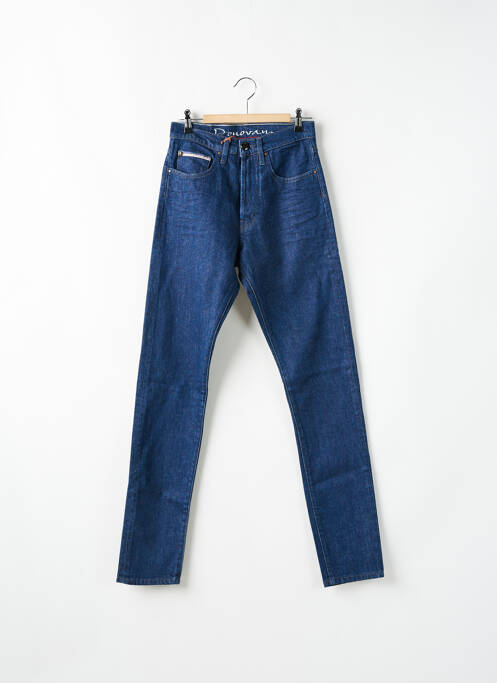 Blugi cu croială slim albastru DONOVAN bărbat