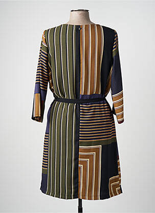 Rochie midi mâneci 3/4 mâneci 3/4 violet FRED SABATIER femeie