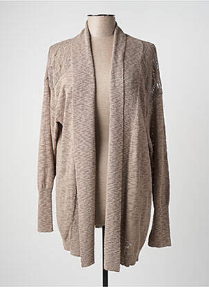 Vestă cu mâneci lungi gri SANDWICH femeie