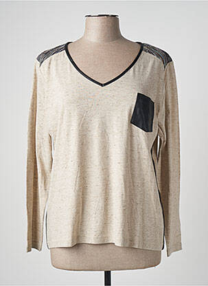 Top bej ET COMPAGNIE femeie