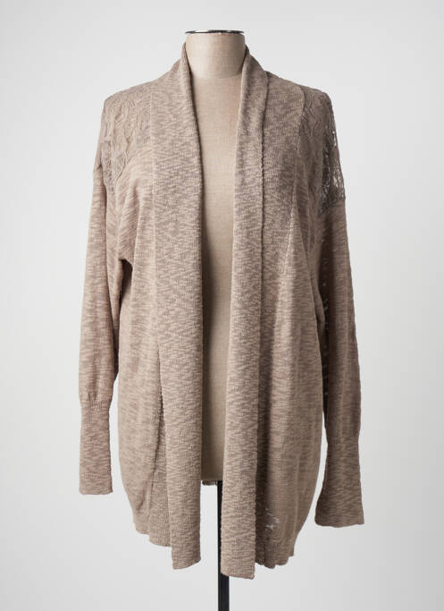 Vestă cu mâneci lungi gri SANDWICH femeie