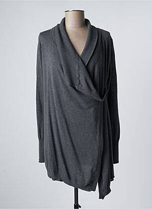 Vestă cu mâneci lungi gri SANDWICH femeie