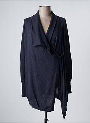 Vestă cu mâneci lungi albastru SANDWICH femeie