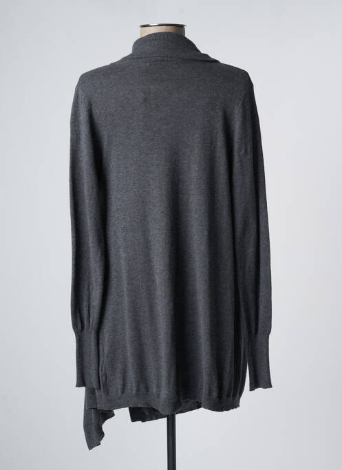 Vestă cu mâneci lungi gri SANDWICH femeie