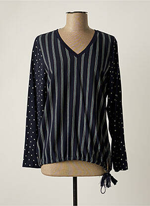 Bluză albastru SANDWICH femeie