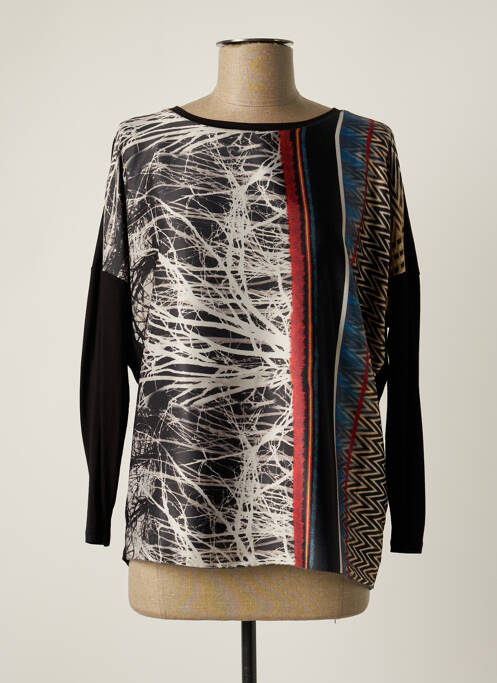 Tricou negru FRED SABATIER femeie