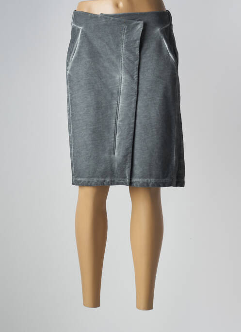 Fustă midi gri SANDWICH femeie