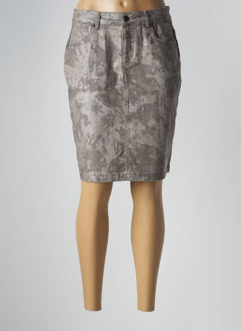 Fustă midi gri FRED SABATIER femeie