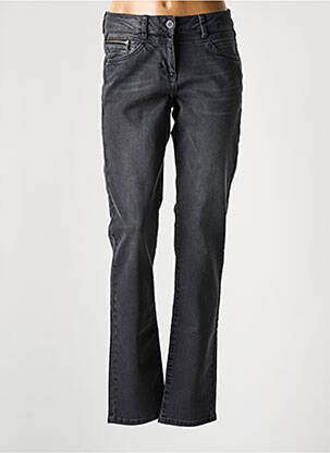 Blugi cu croială slim gri SANDWICH femeie