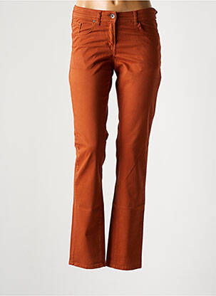 Pantalon slim maro SANDWICH femeie