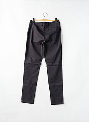 Pantalon slim țesătură poplin mărime normală gri SANDWICH femeie