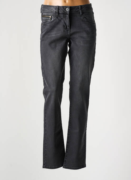 Blugi cu croială slim gri SANDWICH femeie