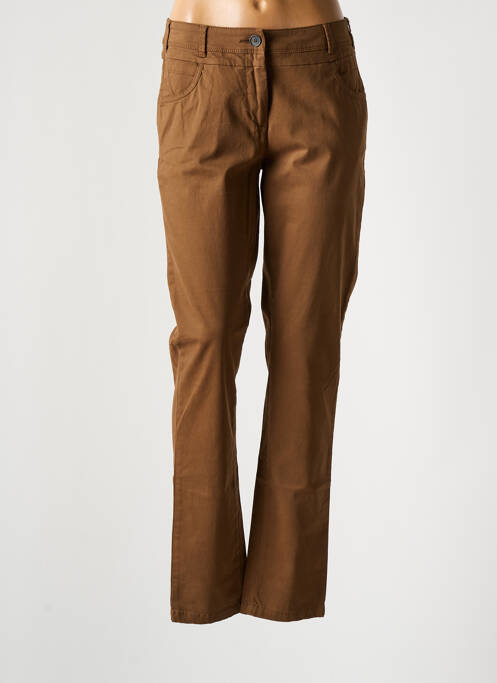 Pantalon slim maro SANDWICH femeie