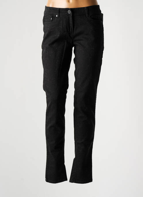 Pantalon slim negru SANDWICH femeie