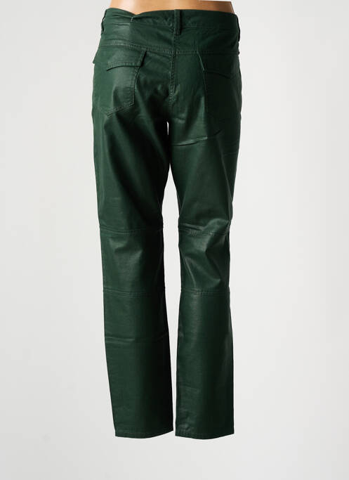 Pantalon drept elasticitate mărime normală verde SANDWICH femme