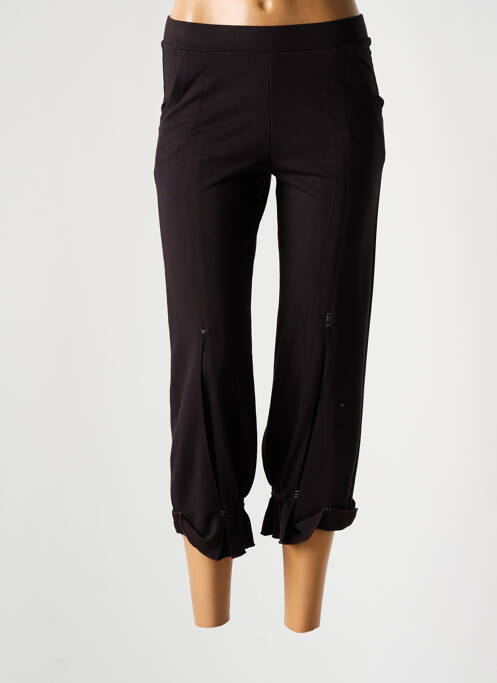 Pantalon trei sferturi maro FRED SABATIER femeie