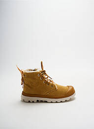Botine/ghete nubuc vârf rotund galben PALLADIUM garcon