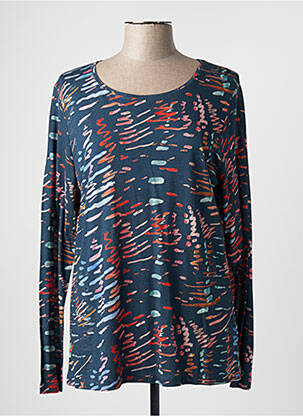 Top albastru MAT DE MISAINE femeie