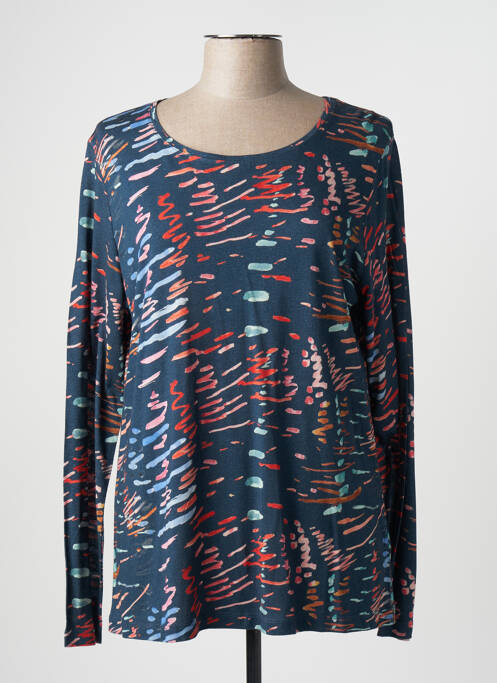 Top albastru MAT DE MISAINE femeie