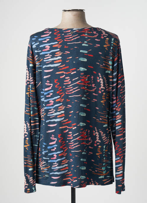 Top albastru MAT DE MISAINE femeie