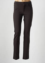 Pantalon slim elasticitate talie înaltă verde BARILOCHE femme