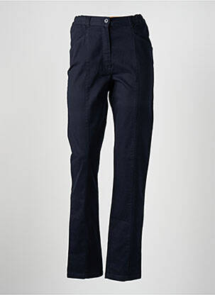 Pantalon slim talie înaltă talie înaltă albastru MAT DE MISAINE femeie