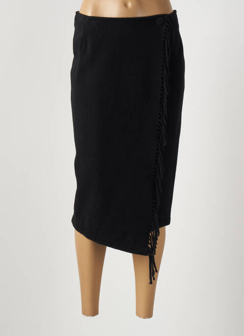 Fustă midi negru MOKI B femeie