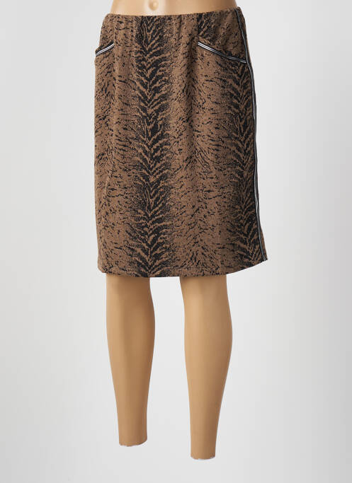 Fustă scurtă maro CHATELET femeie