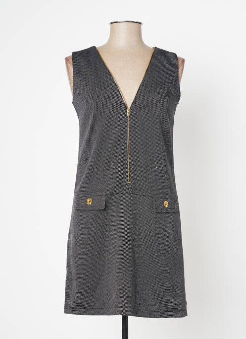 Rochie scurtă gri HIPPOCAMPE femeie