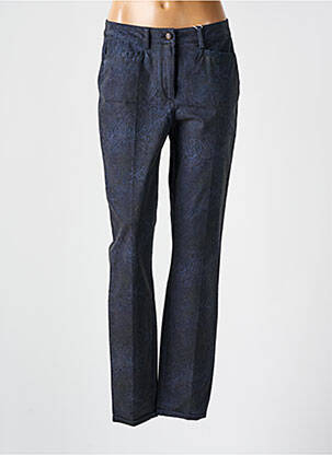 Pantalon slim albastru RECOVER C.C. femeie