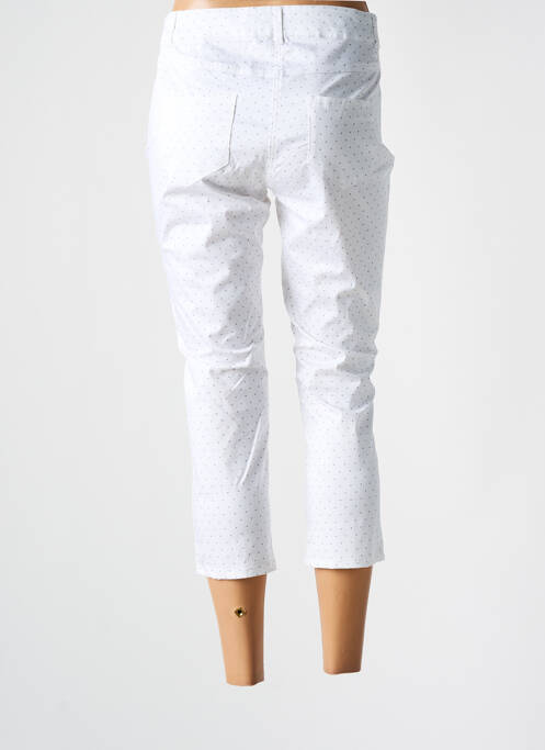 Pantalon trei sferturi alb MAE MAHE femeie