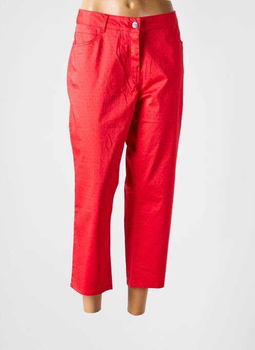 Pantalon trei sferturi roșu MAE MAHE femeie