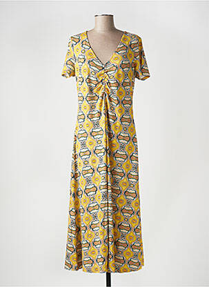 Rochie lungă galben SURKANA femeie