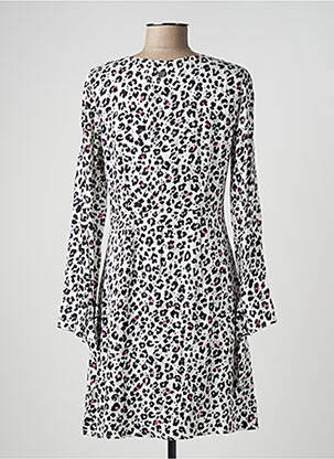 Rochie midi alb LOLA ESPELETA femeie
