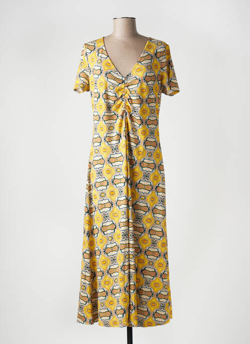 Rochie lungă galben SURKANA femeie