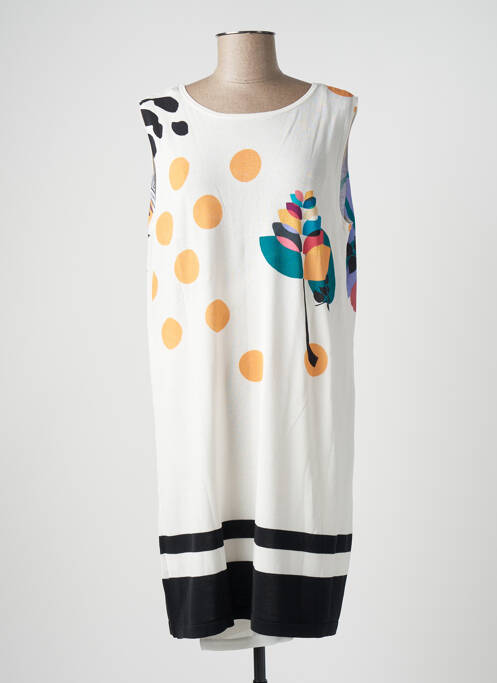 Rochie midi alb JEI'S BY LETIZIA DENARO femeie