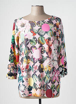 Pulover roz JEI'S BY LETIZIA DENARO femeie