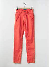 Pantalon slim portocaliu TRUSSARDI JEANS femme
