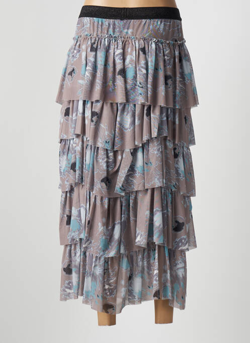 Fustă lungă maro #62869 femeie