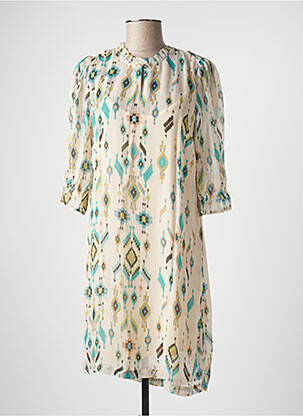 Rochie midi bej CREAM femeie