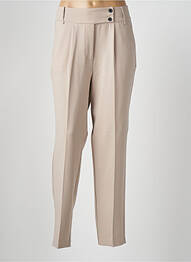 Pantalon drept bej YAYA femme