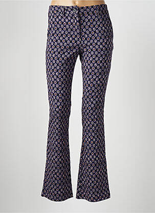 Pantalon evazat violet SEE THE MOON femeie