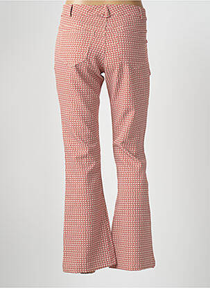 Pantalon evazat bej SEE THE MOON femeie